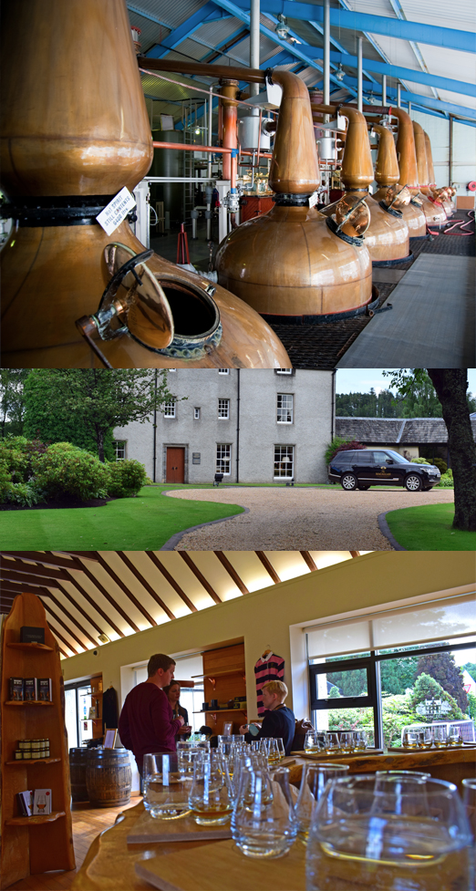 Distilleries and whisky tasting, Muckrach Country House exterior